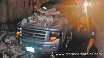 Se desploma barda en Paso Express Cuernavaca - Diario de Morelos