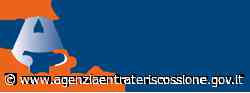 Agenzia delle Entrate-Riscossione - Sportello di Formia chiuso giovedì 27 gennaio - Agenzia delle Entrate-Riscossione