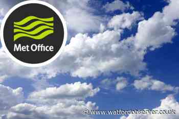 Watford weekend Met Office weather forecast