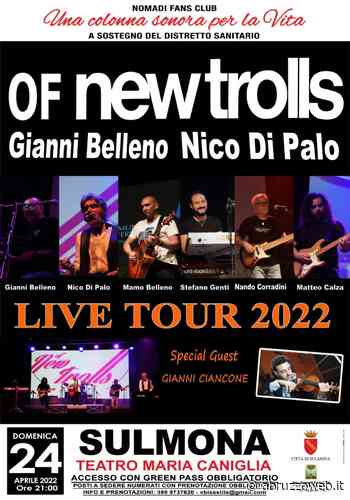 SULMONA: CONCERTO OF NEW TROLLS IN SOLIDARIETA' DISTRETTO SANITARIO PELIGNO | Ultime notizie di cronaca Abruzzo - Abruzzoweb.it