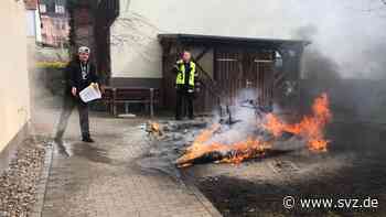 Wittenberge: Rollator brennt bei Feuer völlig ab - svz – Schweriner Volkszeitung