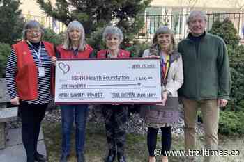Trail auxiliary helps grow hospital garden – Trail Daily Times - Trail Times