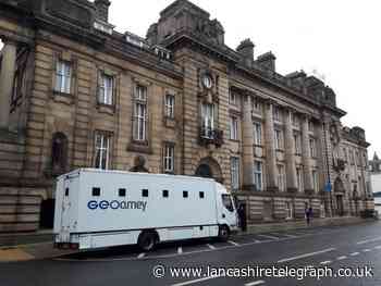 Andrew Burfield appears in court charged with murdering Katie Kenyon