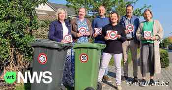 Oppositiepartij CD&V houdt stickeractie tegen overdreven snelheid in Destelbergen - VRT NWS