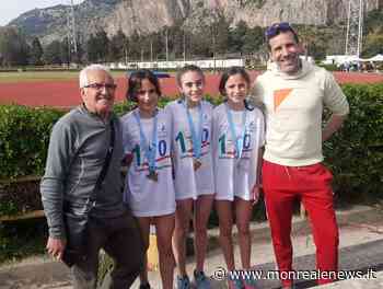 Atletica leggera, la Marathon Altofonte cala il tris d'assi: Giorgia Bruno e le gemelle Silvia e Ginevra Castello, campionesse regionali nella staffetta 3x800 ragazze - Monreale News