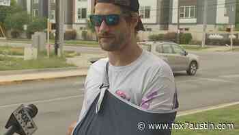 Man attacked with machete while walking dog in Austin speaks out - FOX 7 Austin