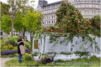 Innocent drinks created a countryside in Trafalgar Square