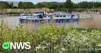 Grote rampenoefening met schip schoolkinderen op de Rupel in Niel - VRT NWS