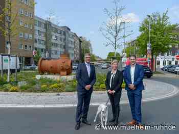 Offizielle Einweihung des Kreisverkehrs