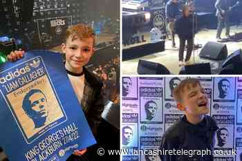 Burnley Liam Gallagher fan's unforgettable night after being surprised with tickets
