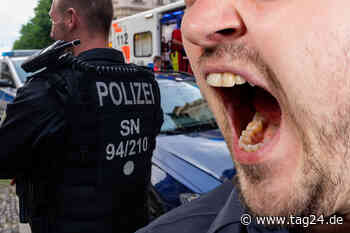 Audi-Fahrer rastet nach Unfall in Coswig völlig aus und beißt Polizisten - TAG24