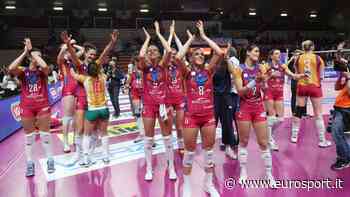 Pallavolo - Incredibile Monza! Vince gara-3 al tie-break (15-12) contro Novara e vola in finale Scudetto - Eurosport IT