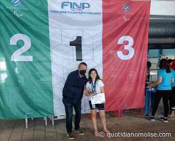 Campionato Italiano Giovanile di nuoto paralimpico a Monza, sul podio Gaia Grazia Verardi - Il Quotidiano del Molse