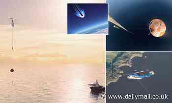 Space company will attempt to scoop an Earth-bound rocket out of the sky using a helicopter