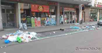 Vuilniszakkenvoetbal ontsiert Brusselsestraat: “GAS-boete kan tot 350 euro oplopen” - Het Laatste Nieuws