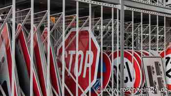 Vandalismus in Babensham: Unbekannte zerstören und klauen Straßenschilder