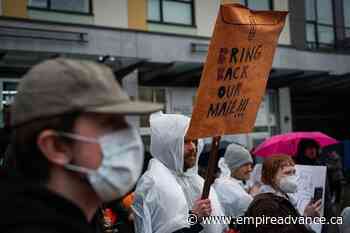Canada Post temporarily resumes mail delivery in Vancouver's Downtown Eastside - Virden Empire Advance