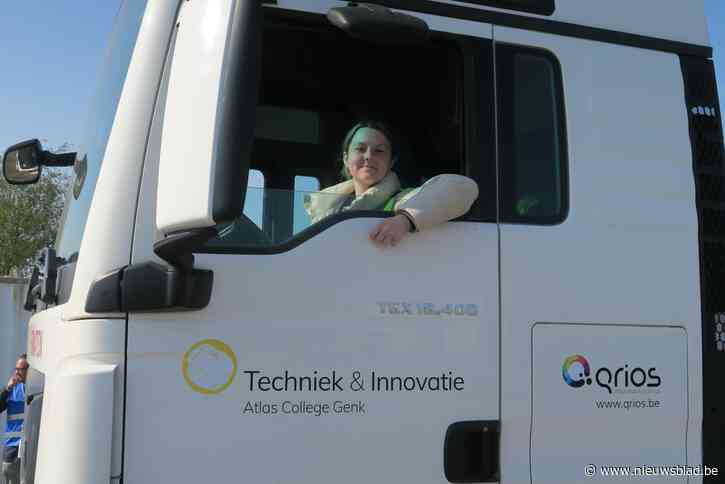 Zestienjarigen maken ritje met truck: beroepenrally laat scholieren écht kennismaken met transportjobs