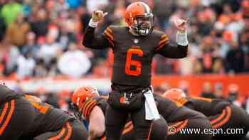 Wide receiver, kicker and Baker Mayfield: What to watch for from the Browns in this draft