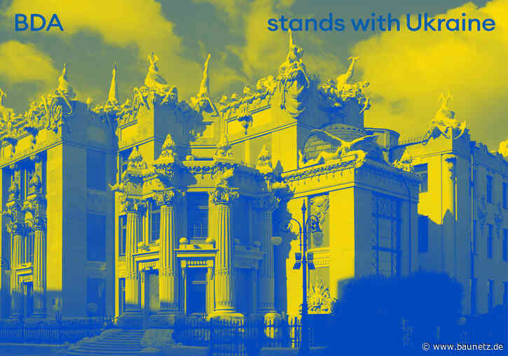 Architektur und Netzwerke in der Ukraine - Solidaritätsveranstaltung des BDA Baden-Württemberg in Stuttgart