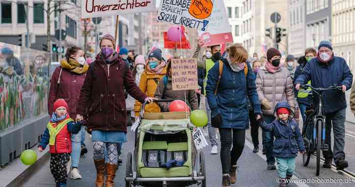 Warnstreiks in Kitas und in der Sozialarbeit nach dem 1. Mai