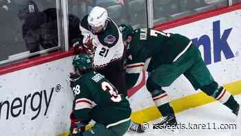 Last-place Coyotes snap Wild's streak with 5-3 win