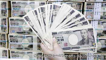 Kurseinbruch beim japanischen Yen