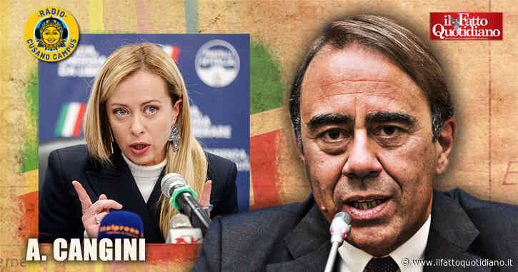 Centrodestra, Cangini (Fi): “Meloni candidata premier? Sì ma sia più coraggiosa. È rimasta ancorata al Fronte Gioventù di Colle Oppio”