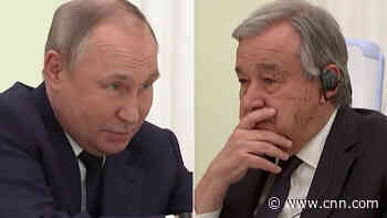 UN official speaks out after meeting with Putin