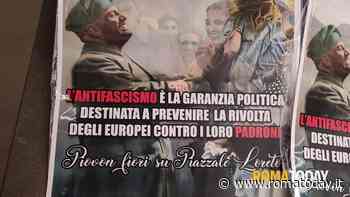 Manifesti fascisti all'entrata della Casa della Memoria e della Storia, la condanna di Anpi