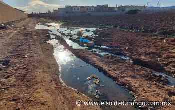 Conagua no atiende problema de aguas negras en Guadalupe Victoria - El Sol de Durango