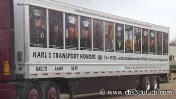 Antigo transport company looks to honor fallen soldiers and police officers - CBS 3 Duluth