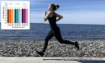 Humans naturally run at the most energy-efficient speed - whether it's a quick jog or a marathon