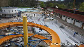 Der Countdown läuft: Bald kann das neue Edelstahlbecken eingeweiht werden