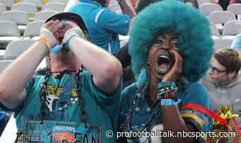 Jaguars would like to trade down a few spots, but can’t find any takers