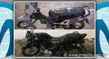 Três motos recuperadas em Crato e outras duas em Juazeiro e Lavras da Mangabeira - Site Miséria