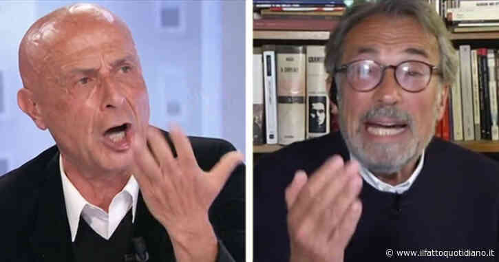 Lite Minniti-Cremaschi su La7. “Lei invita a non combattere? Sinistra non ha mai disertato”. “Lei è dirigente industria armi, abbia pudore”