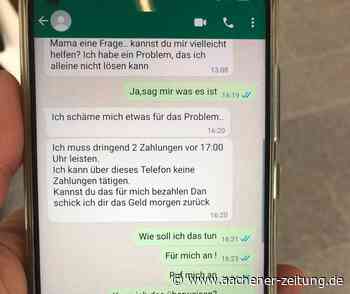 Enkeltrickbetrüger: Polizei warnt vor neuer Masche in der Städteregion Aachen - Aachener Zeitung