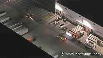 Man Airlifted to Hospital After Being Trapped at NW Miami-Dade Warehouse