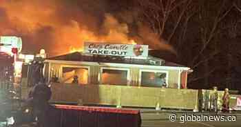 Fire that destroyed Cap-Pelé restaurant deemed suspicious as RCMP investigate string of fires