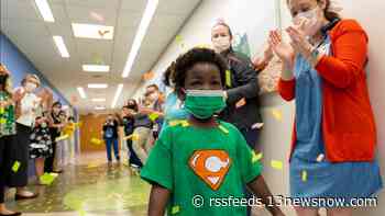 5-year-old boy completes leukemia treatment at CHKD