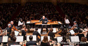 Review: Nico Muhly’s Moody Concerto for Two Pianos