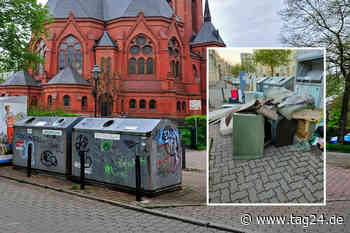 Chemnitz: Altkleider-"Wühler" sorgen für Ärger - Verkommt der Sonnenberg zur Müllhalde? - TAG24