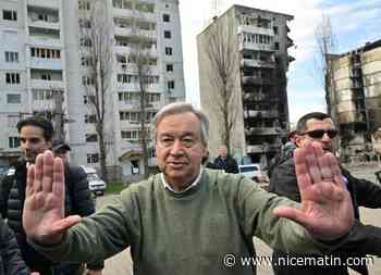 Guerre en Ukraine: bombardements à Kiev au cours de la visite du secrétaire général de l'ONU