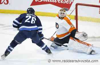 Eric Comrie, Winnipeg Jets shutout Philadelphia Flyers 4-0 - Red Deer Advocate