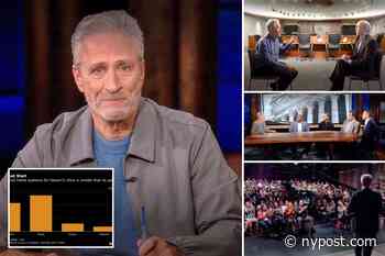 Jon Stewart's new show on AppleTV+ is reportedly a flop - New York Post