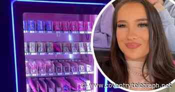 Young CEO launches false eyelashes vending machine in Coventry - Coventry Live