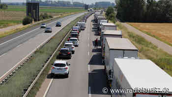 Pulsnitz: Unfall legt A4 in Richtung Dresden lahm - Radio Lausitz