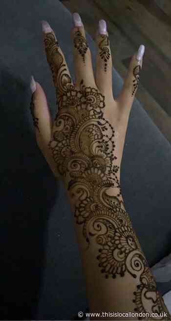 Mehndi- Meghan Santhosh Kumar, GGSK College