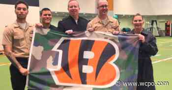 USS Cincinnati crew members meet Bengals legend, get royal treatment at Paul Brown Stadium - WCPO 9 Cincinnati